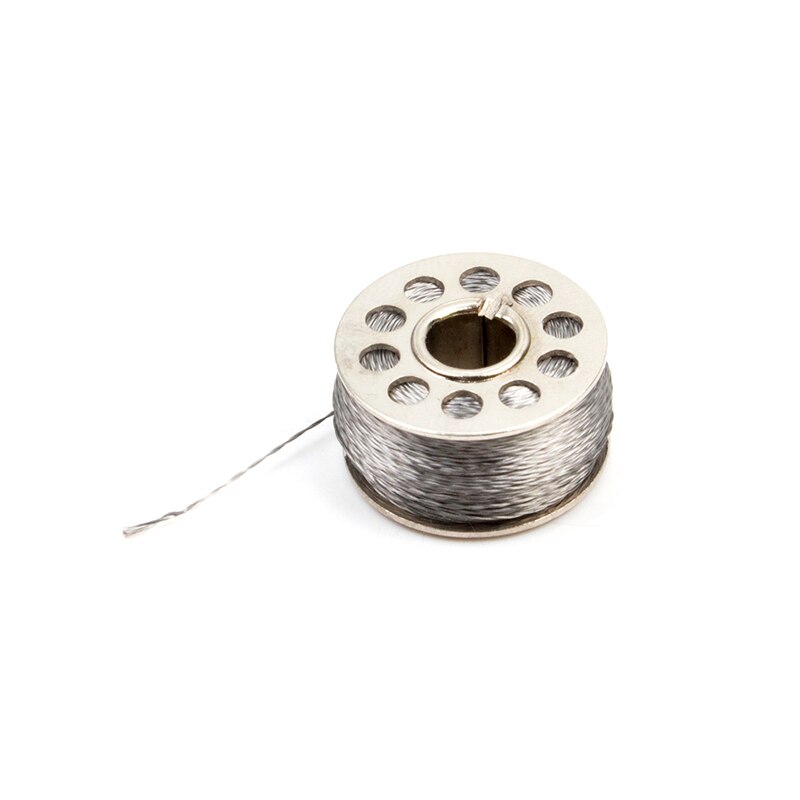 conductive stainless Steel Sewing Thread - 22 Meter/72ft Winder High Temperature Wire 4 M 12 M