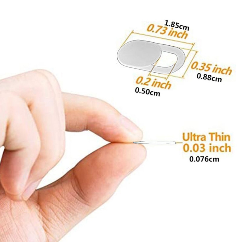3pcs Camera Cover Slide Webcam Extensive Compatibility Protect Your Online Privacy Mini Size Ultra Thin for Laptop PC MacBook iM