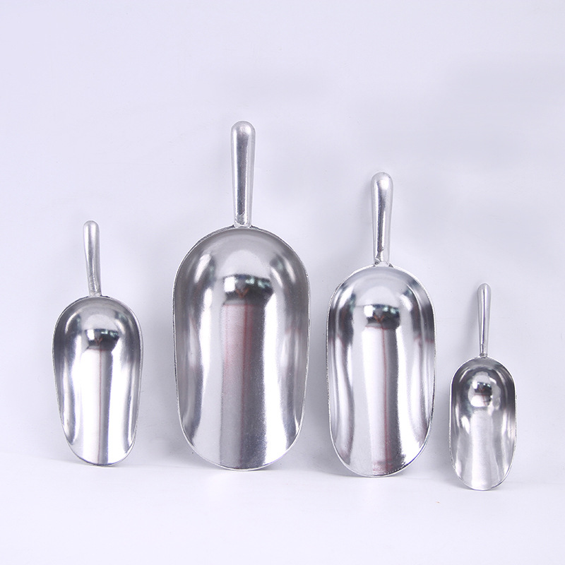 Cuillère en Aluminium pour grains de bonbons, café, haricots, glace, sucre, farine, outils de cuisine à domicile de Bar de mariage, 1 pièce,