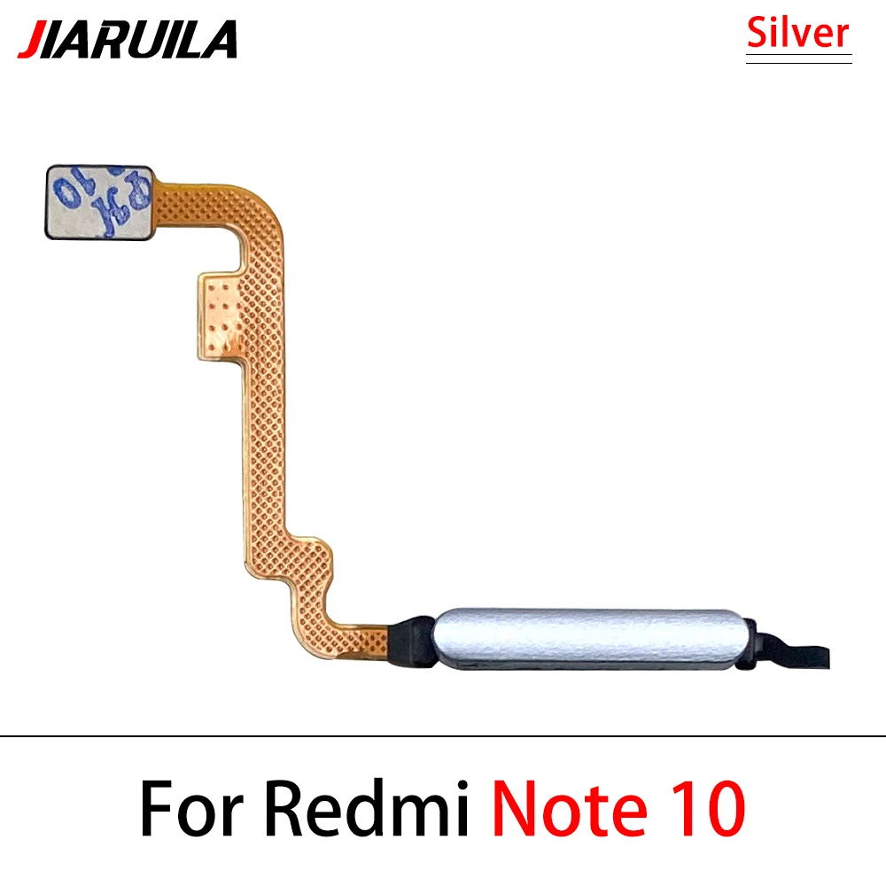 Für Xiaomi Redmi Hinweis 10 Pro 10 s 10 4G 5G Fingerprint Sensor Home Return Key Menü Taste Flex band Kabel