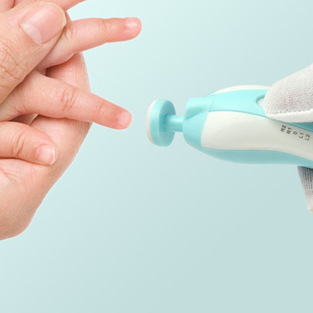 Baby sikker negleklipper cutter elektrisk baby negle trimmer baby saks baby negle pleje spædbarn negle trimmer manicure sæt