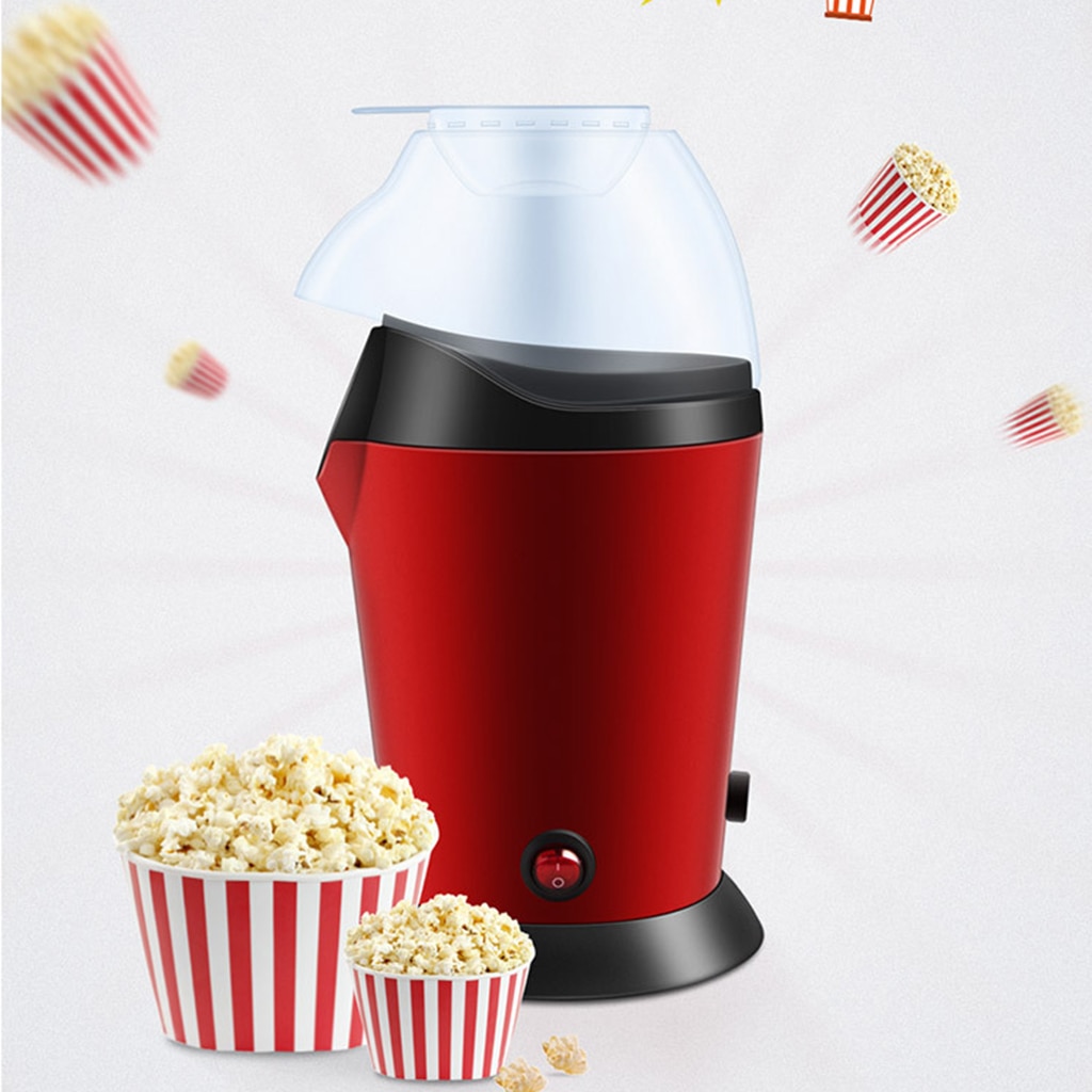 Retro Thuis Kleine Elektrische Popcorn Maker Retro Machine Voor Kids Eu Plug