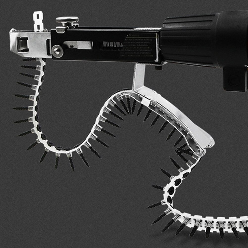Schraube Nagel Kette für Kette Nagel Pistole Teile Bohrer Befestigung mit 50 stücke Schrauben Kette Schraube Werkzeug