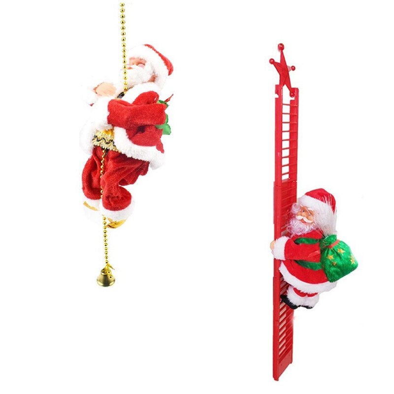 Grappige kerst klimmende kerstman kinderen: Default Title