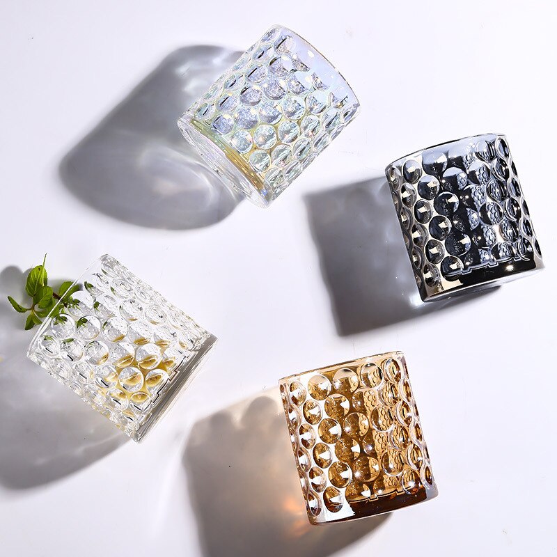 300ml Nordic Relief Pearl Point Whiskey Glass Heat Resistant Lead-free Home Coffee Mug Bar Club Voldka Cocktail Glass Drinkware