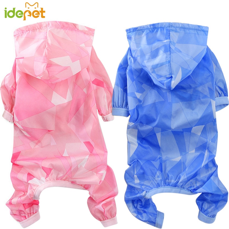Small Dog Raincoat For dogs Sun-proof Clothing Summer Sun Protection Hoodie Small Dog Clothes For Medium Pets Puppy Cat Clothing