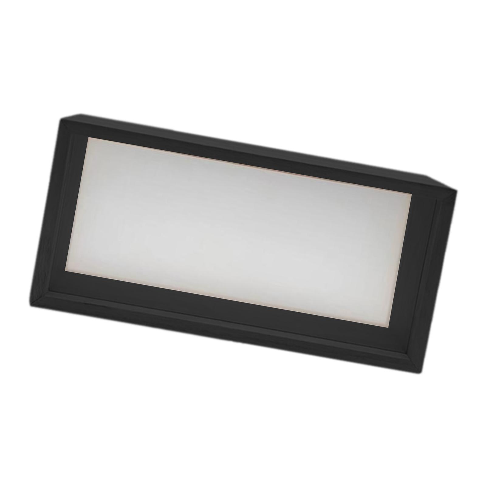 Gedroogde bloem fotolijst DIY displaydoos houten dubbelzijdige gedroogde bloem vitrine voor bruidsboeketfoto's