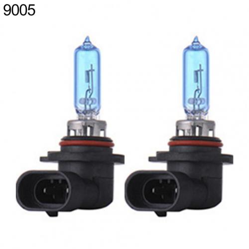 2Pcs 12V Super Bright Car Driving Front Headlight Halogen Light Bulb Fog Lamp: 9005 55W