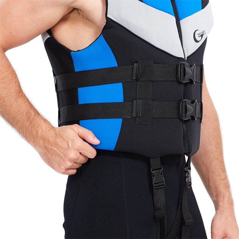 Outdoor Rafting Neopreen Zwemvest Voor Kinderen En Volwassen Zwemmen Snorkelen Slij Professionele drifting ntage Vissen Kajakken