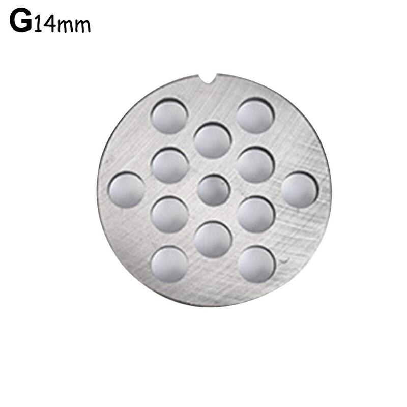 Placa de tamiz para picadora de carne, accesorios de cocina, piezas de máquina de carne, herramientas T5r7, 3/4/6/8/10/12/14/18/20mm