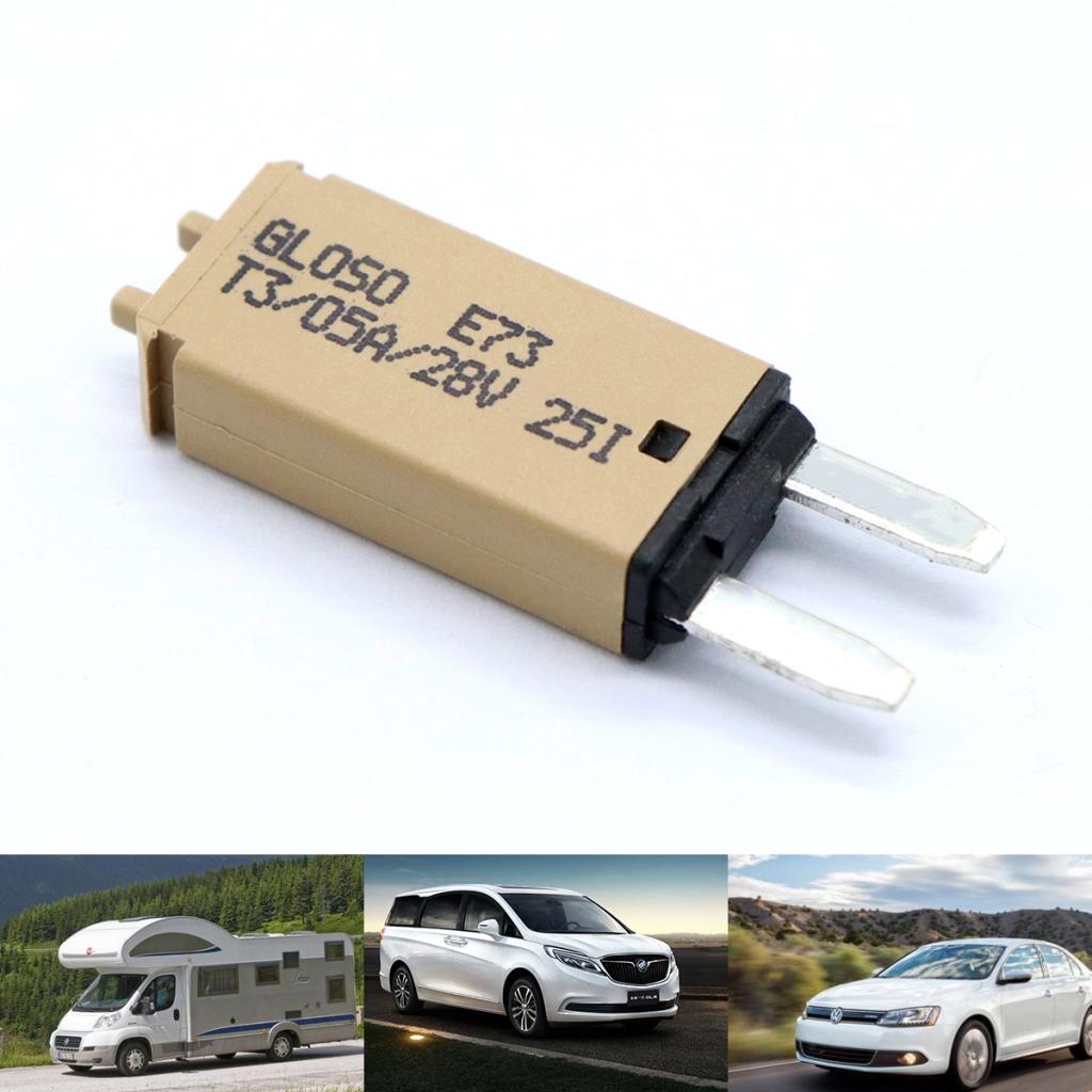 5A 12V-24V Auto Car Marine Resettable Fuse Circuit Breaker Smalll Blade