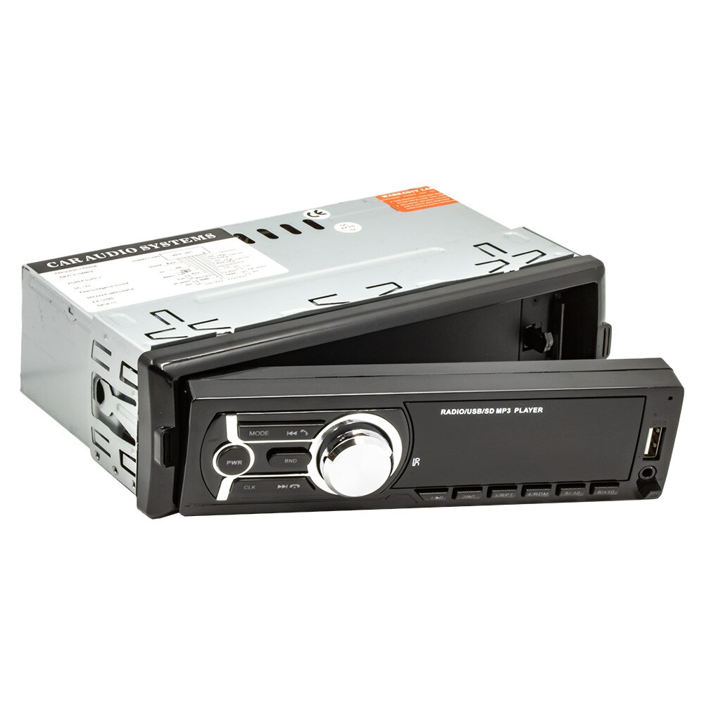 12V Universal Detachable Panel Car Bluetooth MP3 Player FM Radio U Disk SD Card Integrated Host