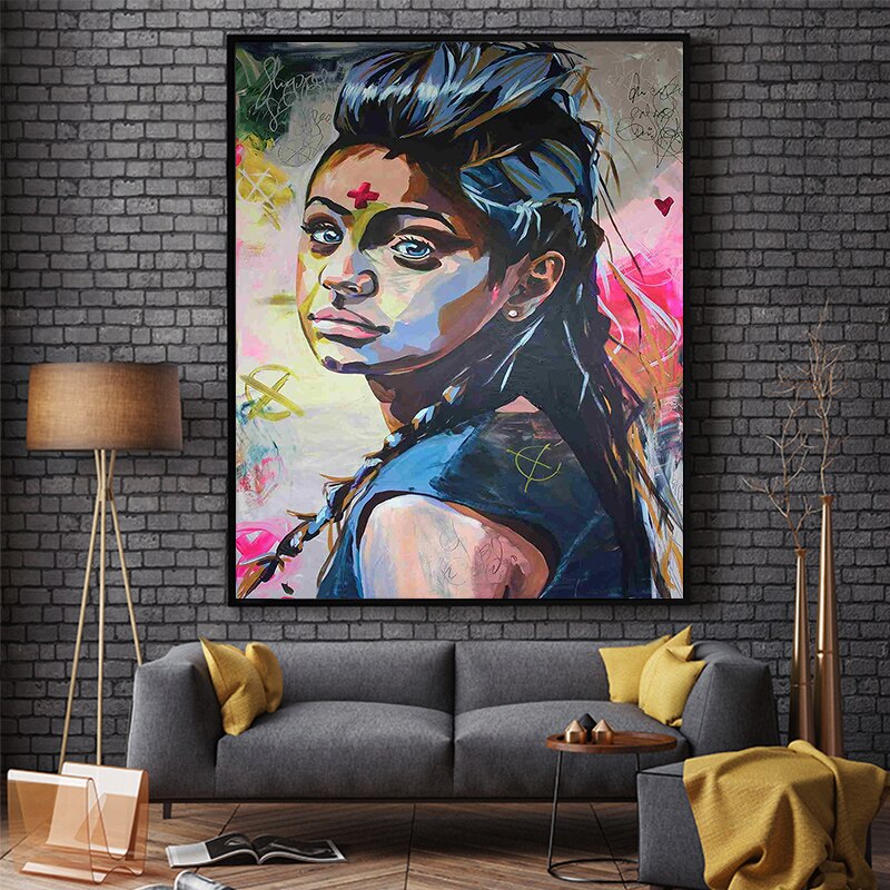 paint by number art painting by numbers Abstract character portrait custom personality living room decoration decompression