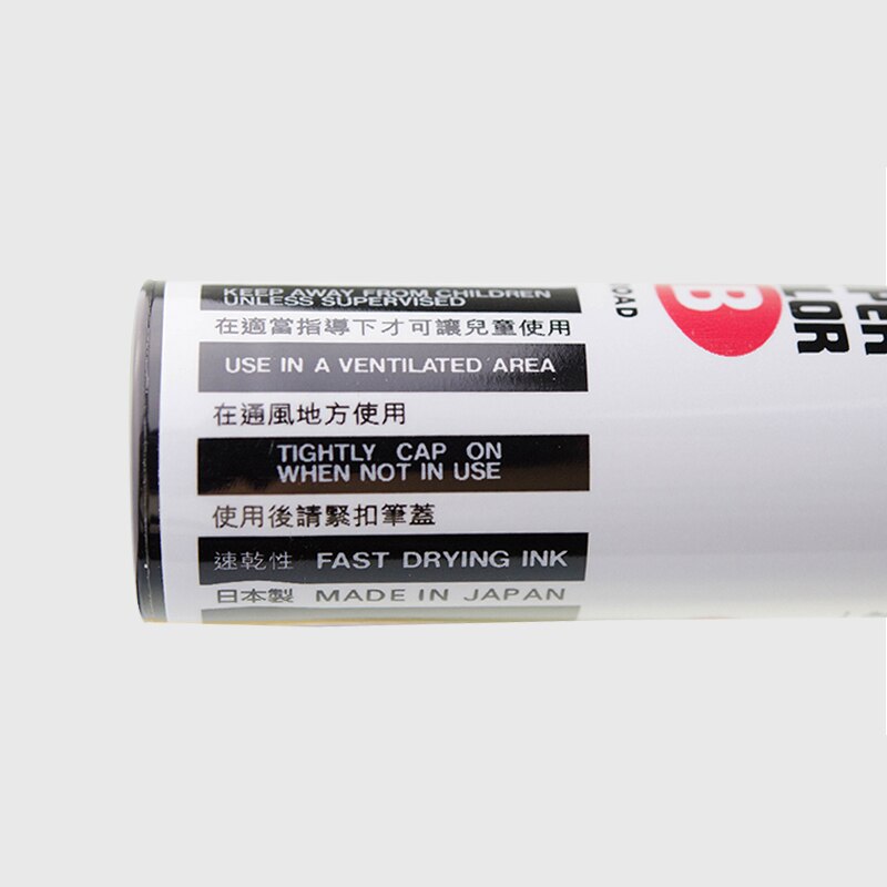 Japan PILOT Oily Box Head Pen Bold Ink Pen Waterproof Non-fading Big Head Pen Logging Marker SC-6600