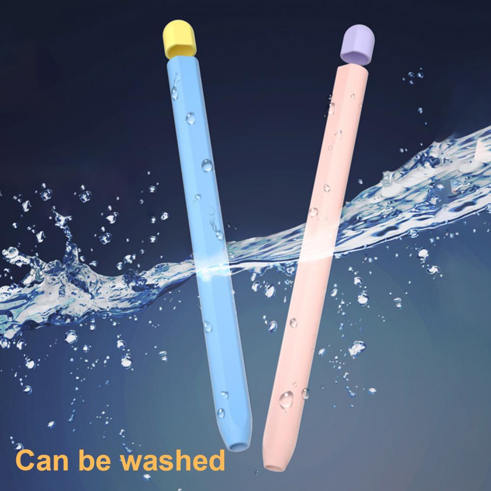 Stylus Cover Ultra-thin Dustproof Color Matching Silicone Pen Case Stylus Protective Sleeve for Samsung Galaxy Tab S7