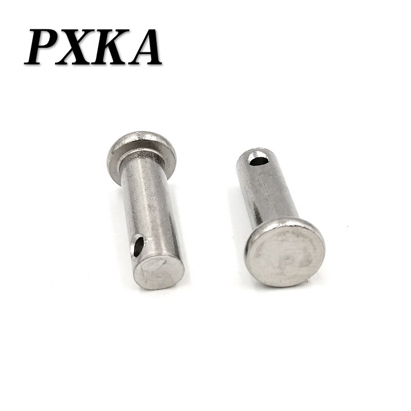 M3M4M5M6M8M10mm 304 stainless steel pin/flat head pin with hole/bolt/pin/cylindrical pin/anti-rust and anti-corrosion