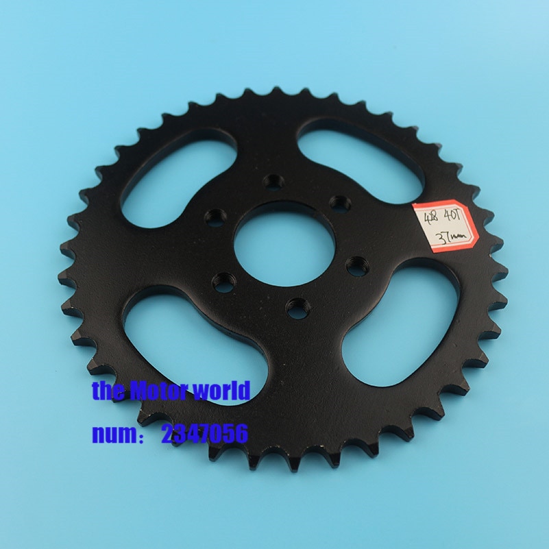 40T 40 Teeth 428 37mm Rear Chain Sprocket for 150cc 250cc ATV Pit Dirt Bike