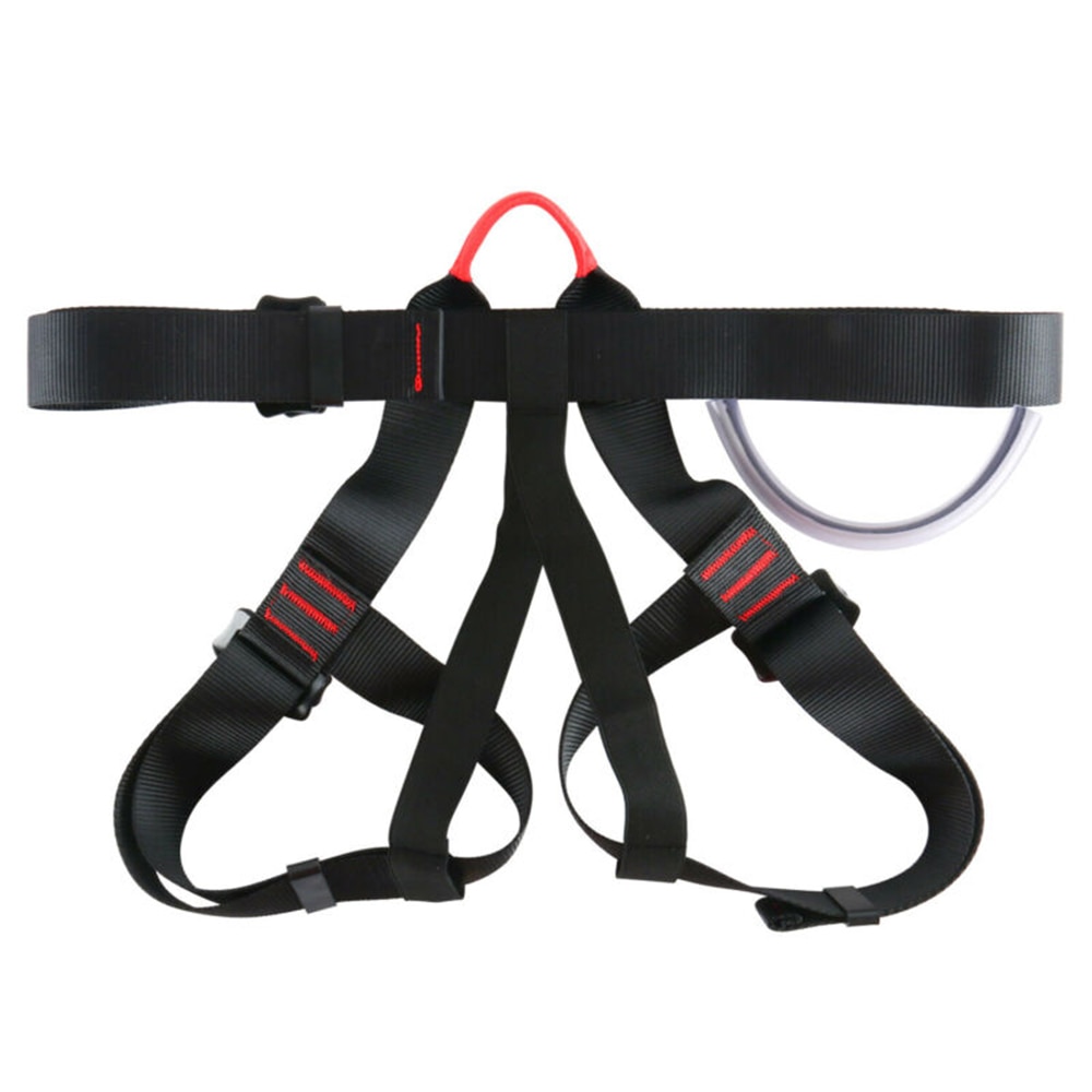 Arnés de escalada para hombre y niño, medio cuerpo, cinturones de seguridad para Roca, cinturón de protección corporal para escalada en interiores y exteriores