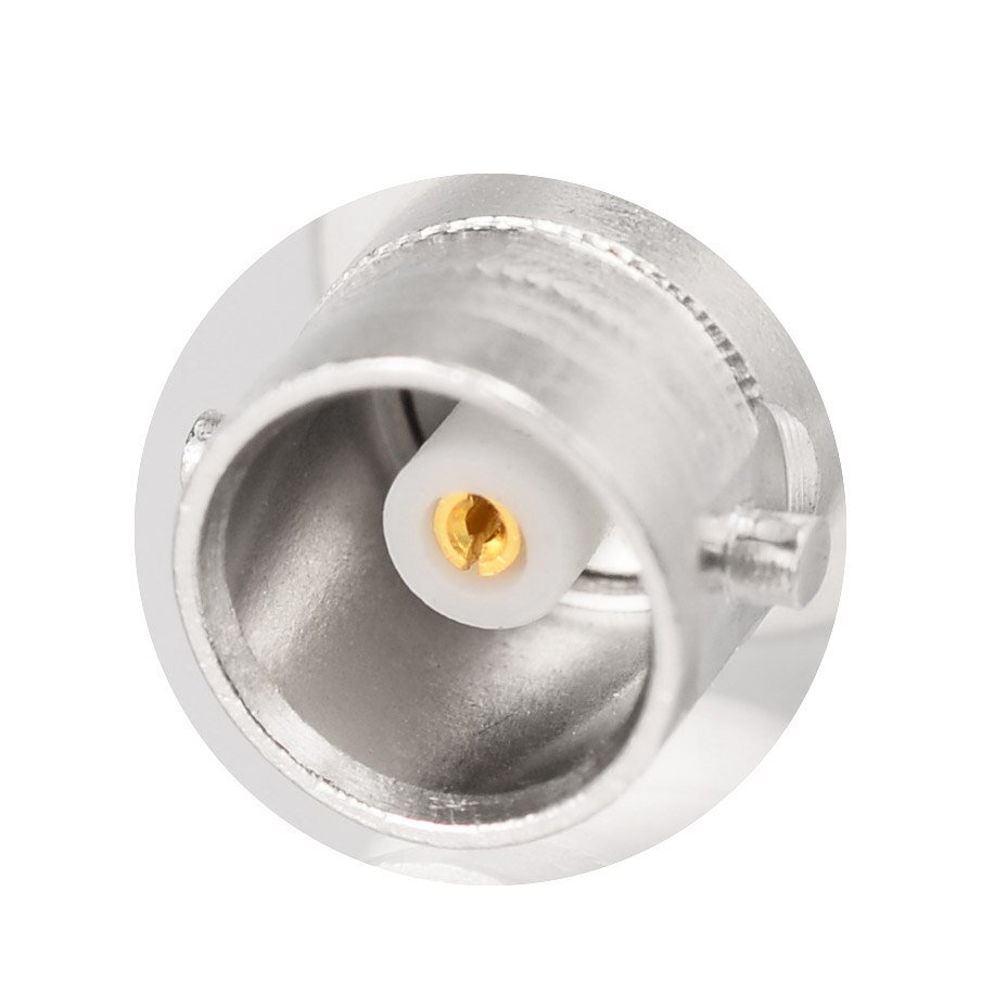 Superbat Mini BNC 75 Ohm Crimp Female Straight Bulkhead Connector for RG179 Coaxial Cable