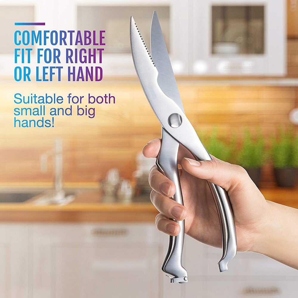 Rvs Shears Tool Thuis Keuken Schaar Voor Kip Gevogelte Vis Vlees Groenten Kruiden BBQ