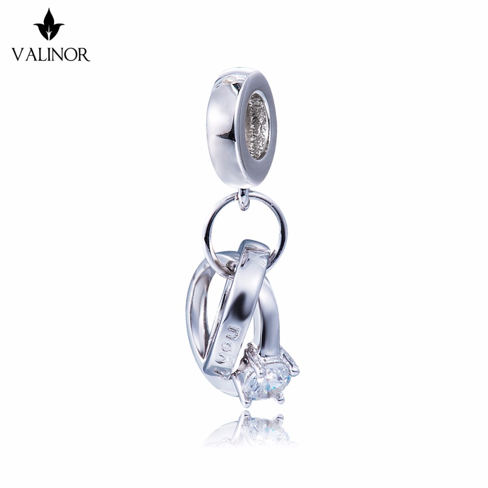 Video! Ihre Ring 925 Sterling Silber perlen Reize passen Armbänder Nie ändern farbe DDBJ131