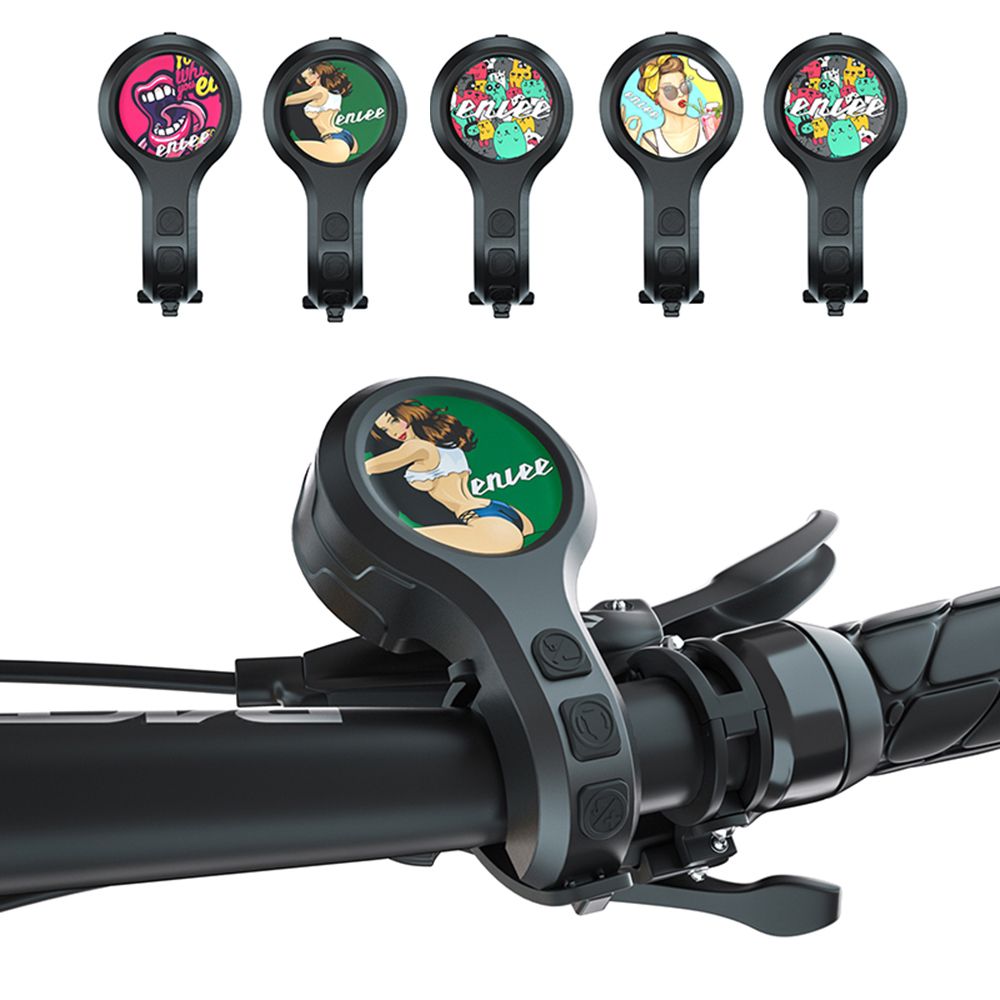 Sonnette électrique Anti-vol pour vélo, 3 Modes, chargement USB, alarme de sécurité, accessoires de cyclisme, 80-130db