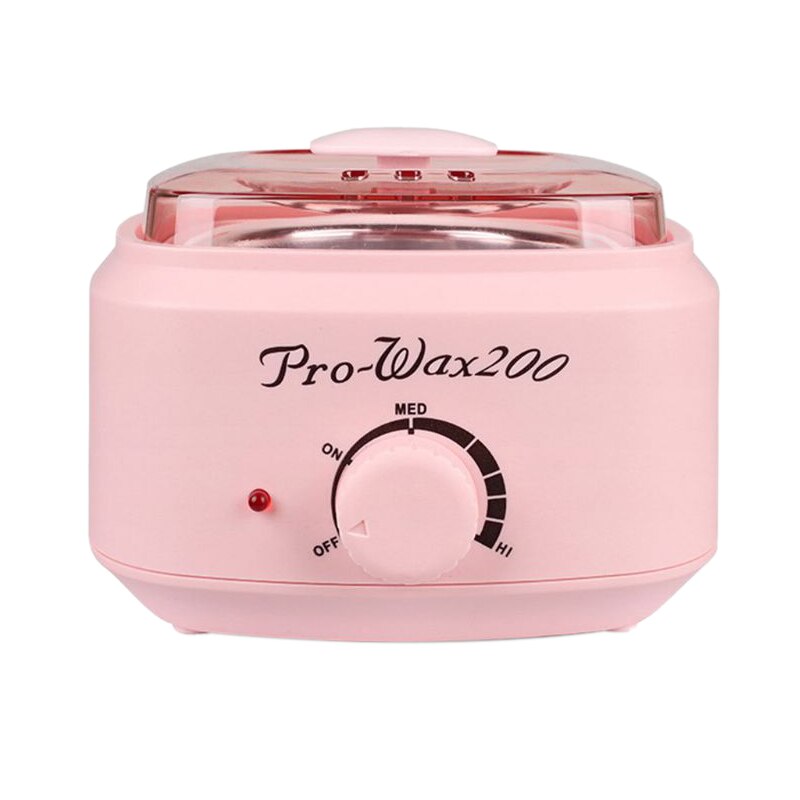 500Cc Mini Wachs Wärmer Heizung Elektrische Hände Spa Haar Entfernung Enthaarung Schmelzen Wachs Maschine Topf Temperatur Kontrolle: Rosa uns