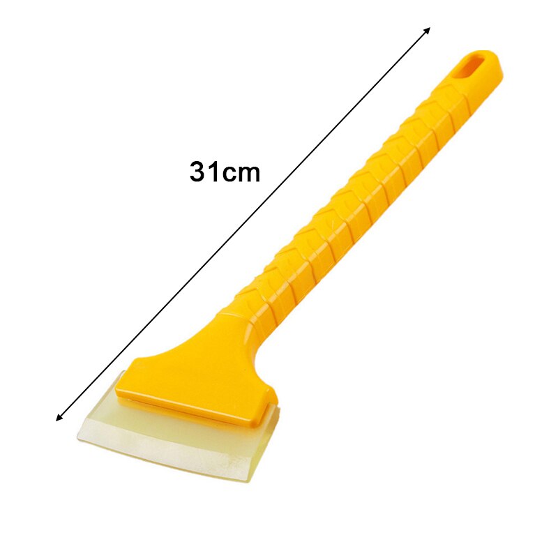 Snow scraper Tendon material snow remover tool winter car ice snow shovel Two-in-one screwless telescopic snow removal shovel: Medium