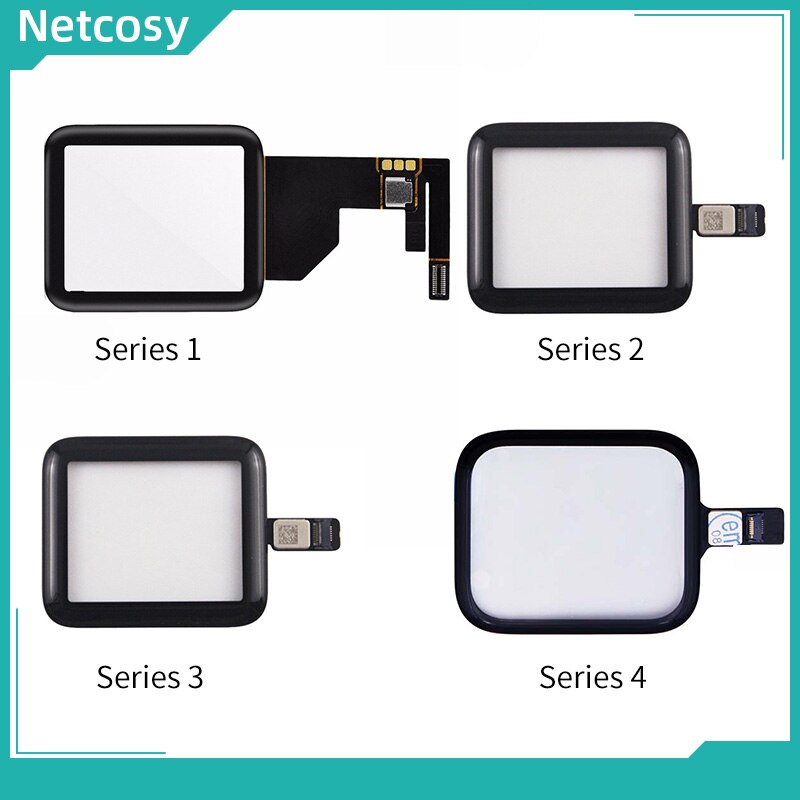 Touch Screen Digitizer Glass Lens Panel For Apple Watch series 1 2 3 4 38mm 42mm 40mm 44mm TouchScreen Repiar parts