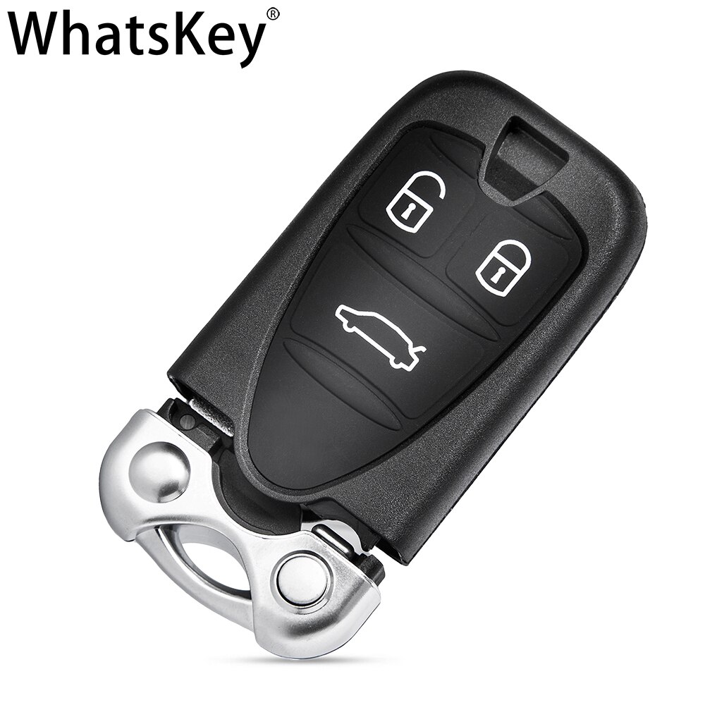 WhatsKey Fernbedienung Clever Schlüssel Karte Hülse 3 Geschmack Für Alfa Romeo 159 Brera156 Spinne Ersatz Auto schlüssel fallen gehäbenutzen ungeschnitten klinge