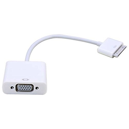 LBSC adaptador de Cable de Ipad a VGA para Apple Ipad, Ipad 2, el Ipad 3, Iphone 4, Iphone 4S e Itouch 4