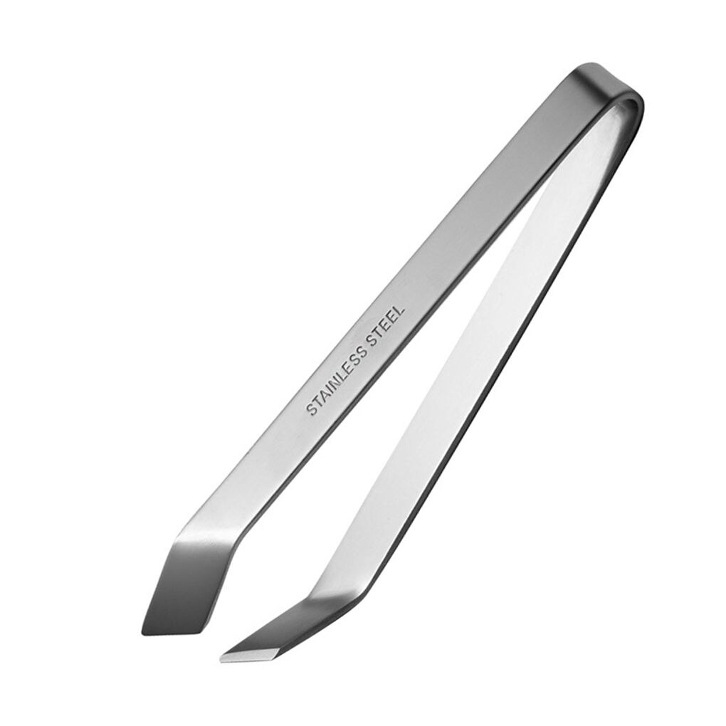 Kitchen handheld Hair Tong Remover Tweezer Fish Bone Clip Poultry Defeatherer Gooseneck Plucker: Oblique mouth