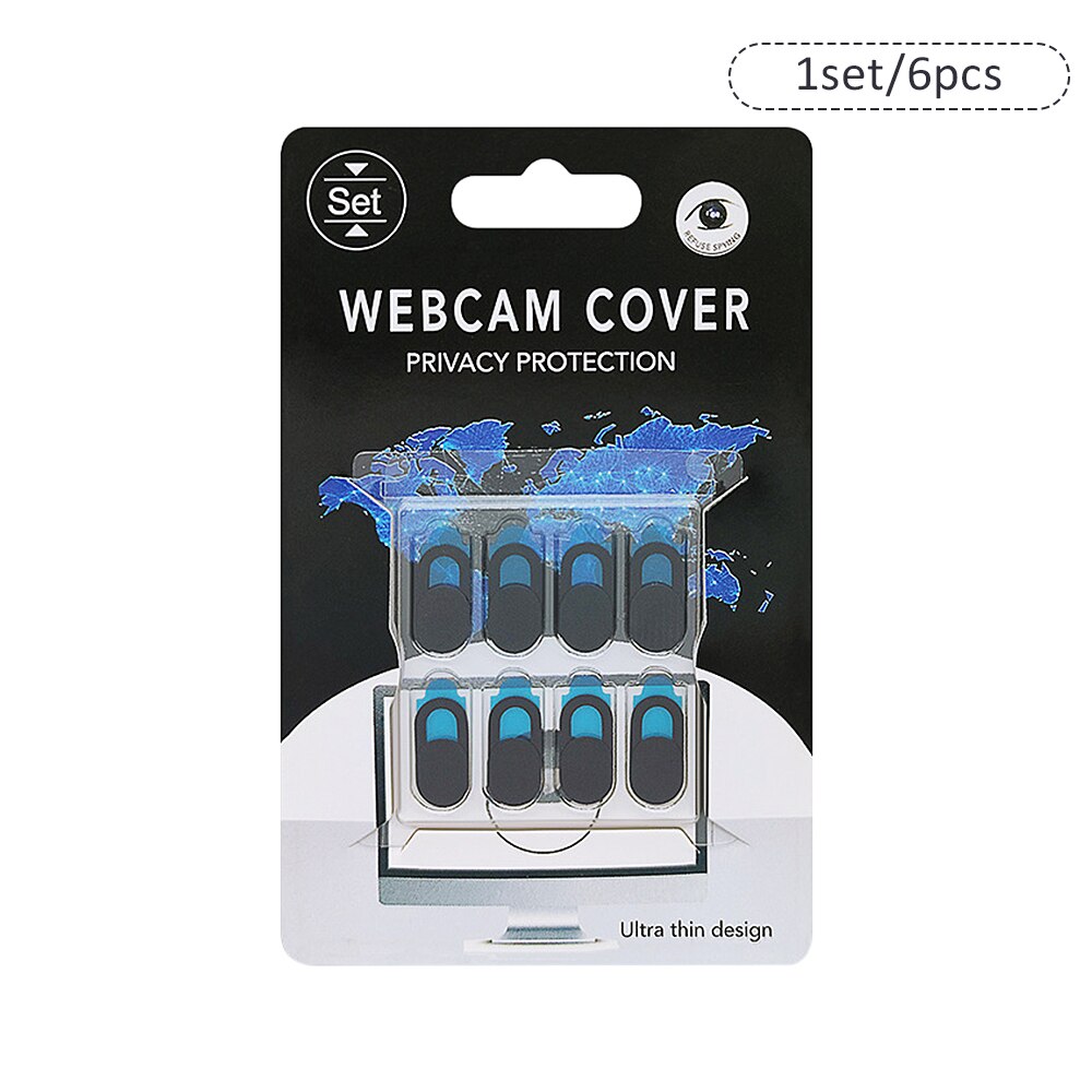 3pcs 6pcs Privacy Camera Len Cover Webcam Privacy Protection Cover Universal For Mobile Phone Laptop PC Tablet for iPhone Huawei: 6pcs