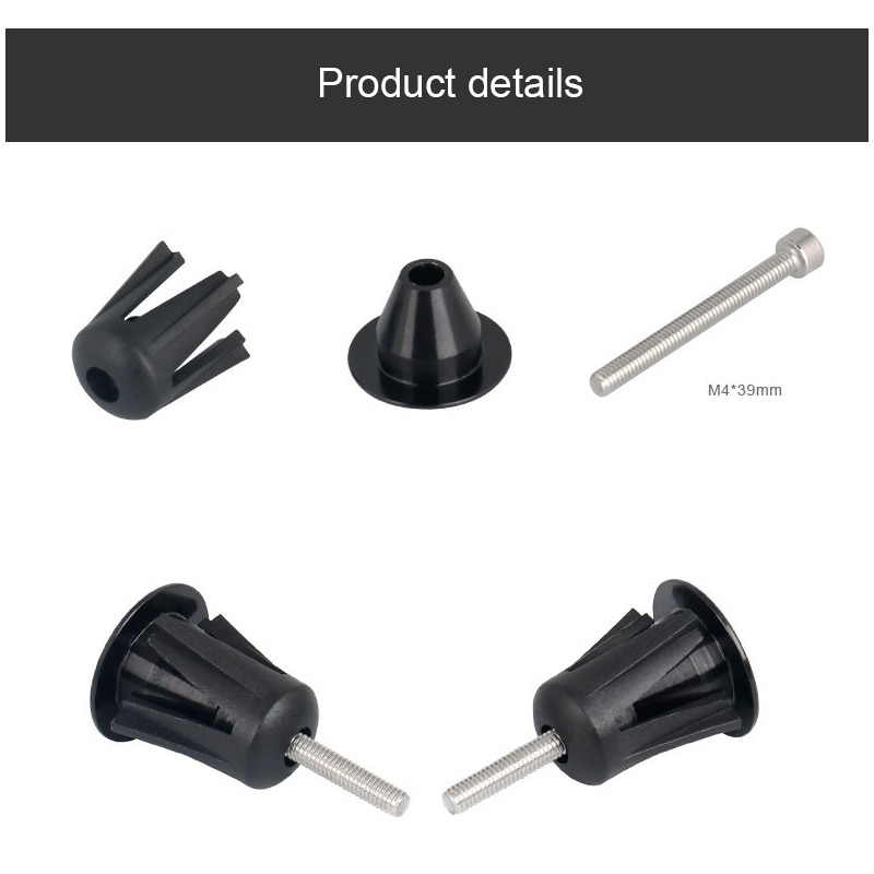 1pair Bicycle Grip Handlebar End Cap Aluminium Alloy Lock Mtb Cycling Handle Bar Grips End Plugs For Bike Handlebar Accessoies
