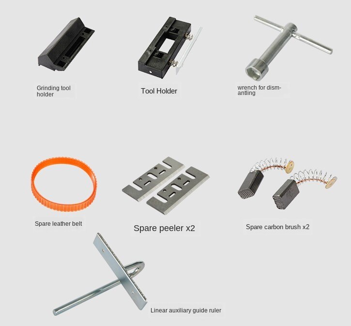 Cepillo eléctrico portátil para carpintería, herramienta para el hogar multifuncional eléctrico