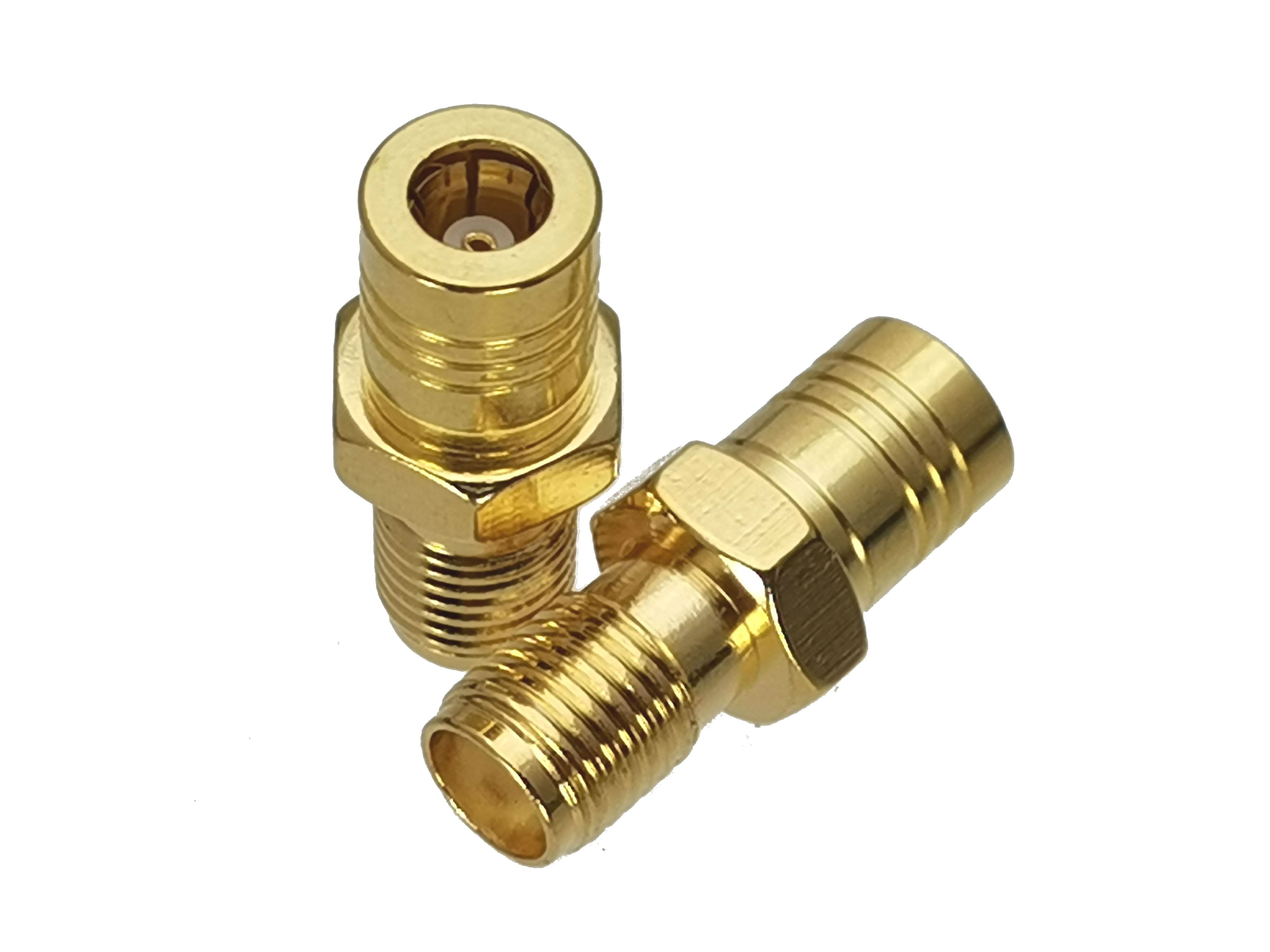 1 st sma till smb hankontakt &amp; honuttag rak rf koaxialadapterkontakt testomvandlare: Typ 2-1 st