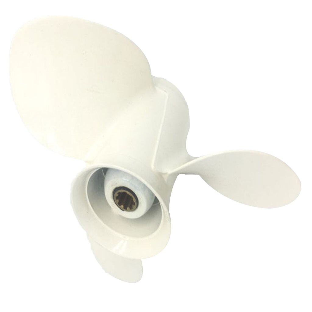 Aluminum Boat Motor Propeller 9 1/4x11 J For Yamaha Outboard