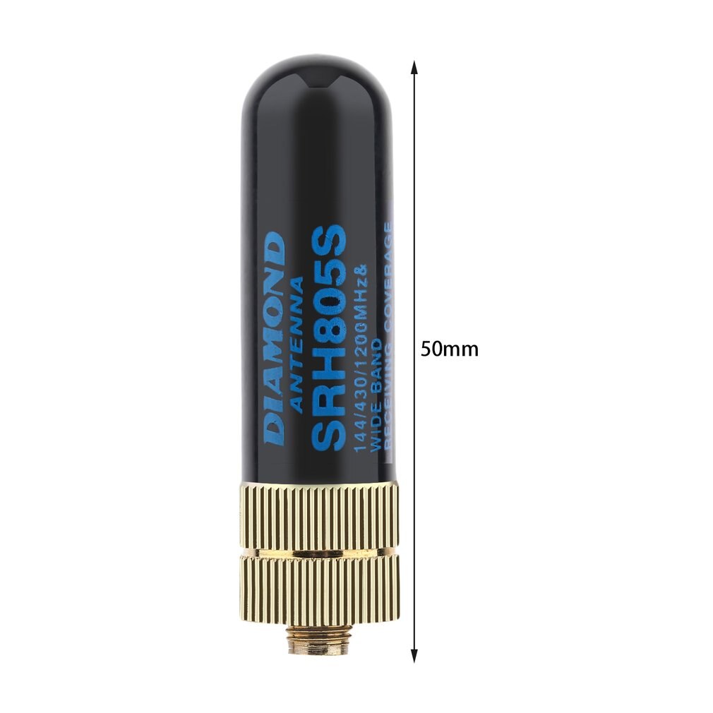 SRH805S 2.15dBi SMA-F Female Dual band VHF/UHF 144/430/MHz Antenna for Baofeng GT-3 UV-5R Radio