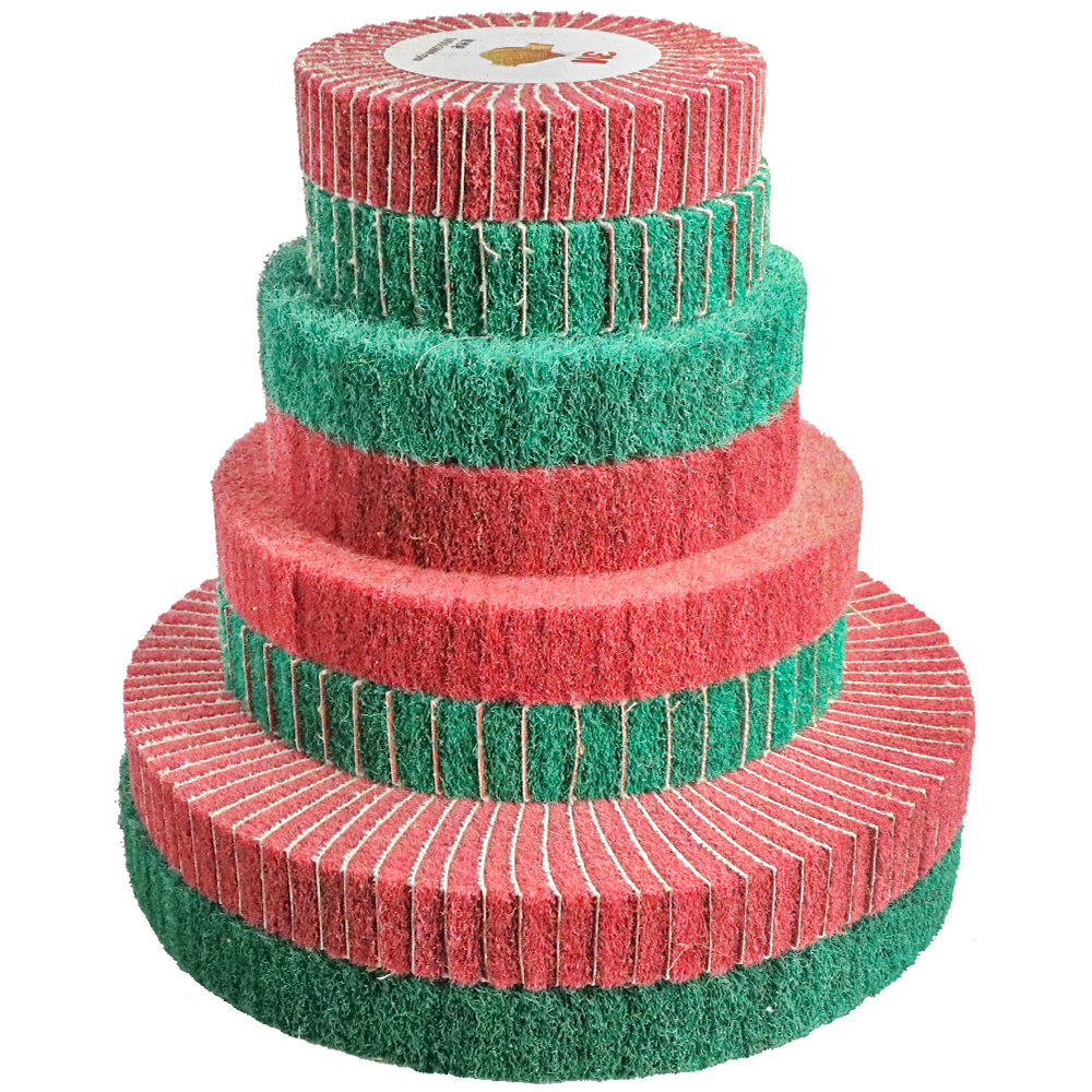 Nylon Polishing Mop Brush Drawing Deburring Drum Wheel for Stainless Steel