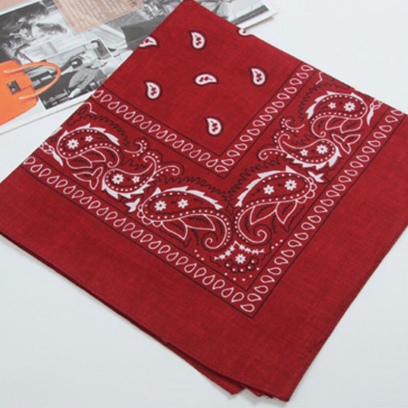 14 kleur Katoen Hoofd Wrap Paisley Bandana Head wrap Sjaal Polsband Zakdoek