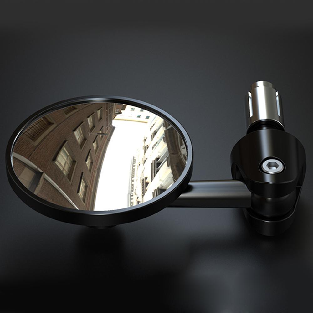 2 sztuk lusterka motocyklowe CNC aluminium widok z tyłu uchwyt bar kończyć się 7/8 "lusterka Moto lusterko wsteczne dla kawiarnia biegacz Honda Dio Yamaha