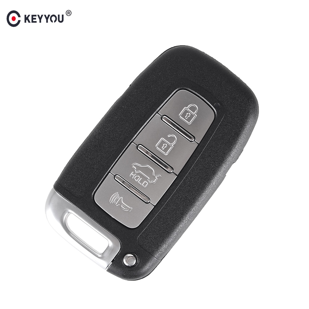 KEYYOU Vervanging Afstandsbediening Auto Sleutel Voor Hyundai Genesis Coupe Sonata Keyless Entry Remote Fob Zender Smart Key 4 Knoppen