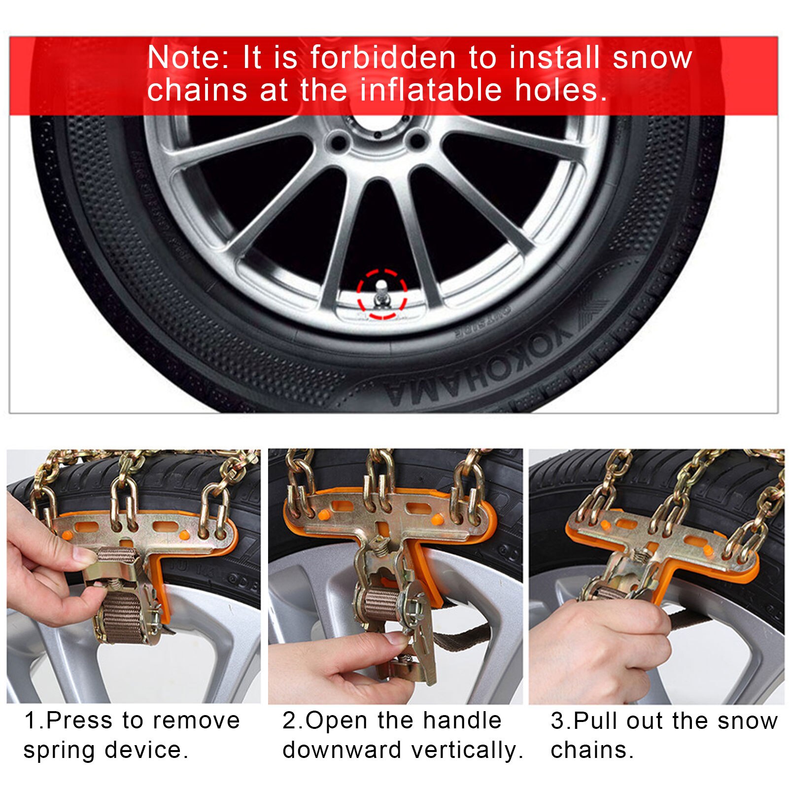 Mangaan Staal Band Wielen Sneeuwkettingen Sneeuw Band Sneeuwkettingen Wheel Tyre Kabel Riem Winter Outdoor Emergency Keten