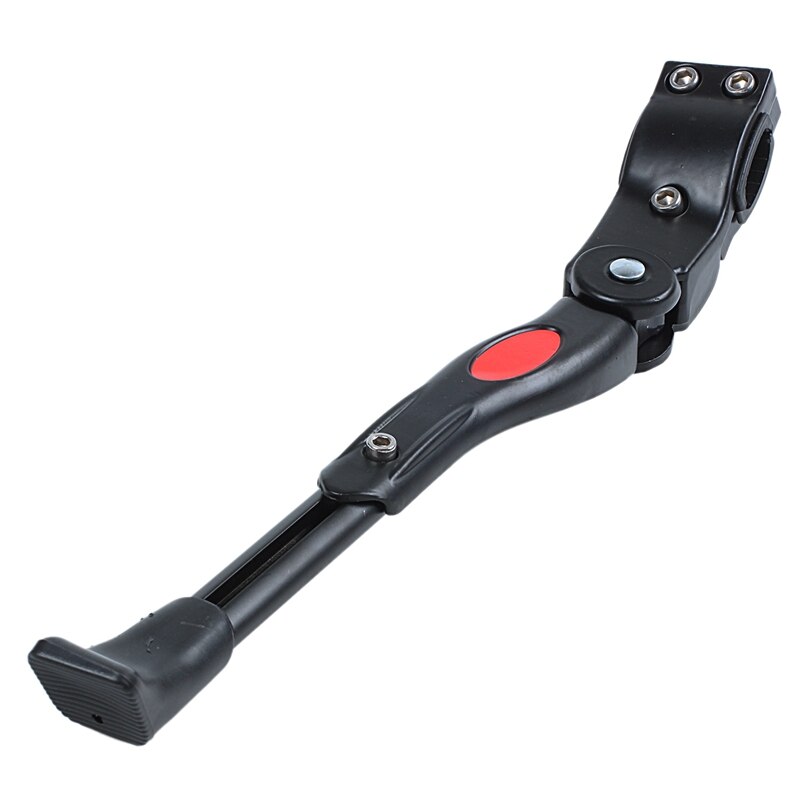 Verstelbare fietsstandaard zijstandaard kit mtb racefiets mountainbike fietsen - zwart: Default Title