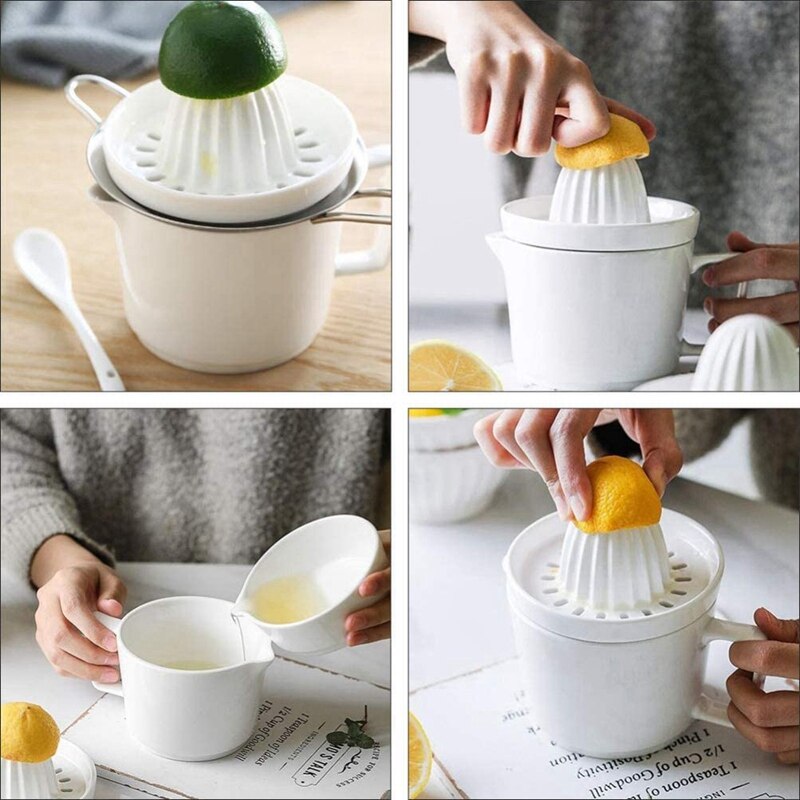 Manual Juicer Ceramic Citrus Juicer Fruit Juicer Orange Lemon Lime Manual Juicer