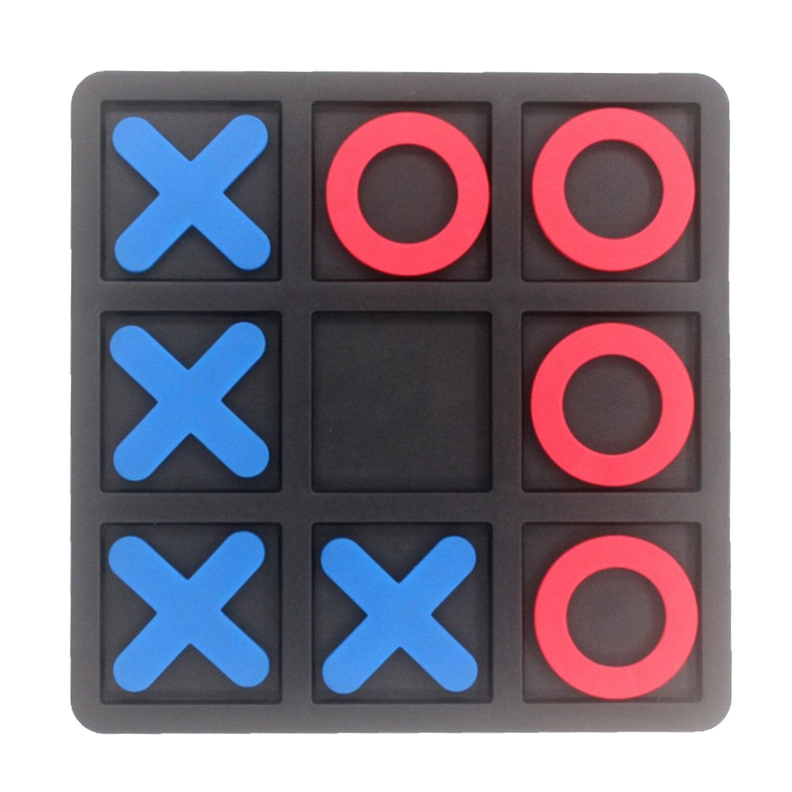 Mini Travel Games Tic-Tac-Toe Puzzle Board Game OX Chess Eveloping Intelligent Educational Game Toys Parent-Child Interaction