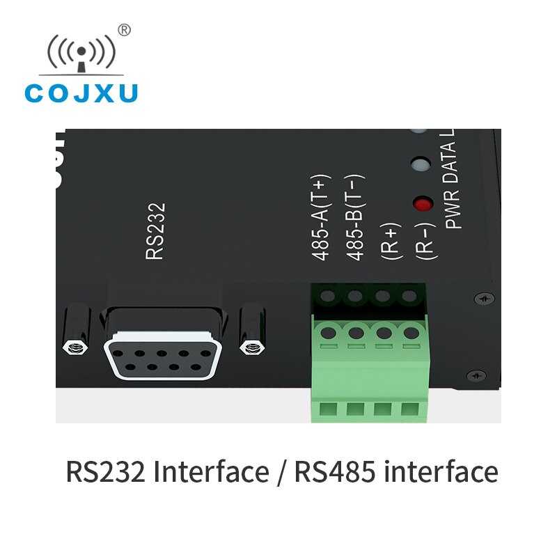 RS232 RS485 RS422 To Ethernet Converter Single Serial Port Server E810-DTU(1RS1E) TCP UDP Modem