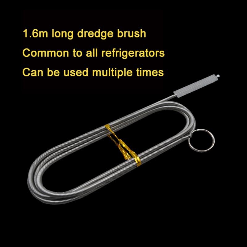 Cleaning the Water Tubing Long Flexible Cleaner Refrigerator Scrub Brush Water Dredging Fridge Cleaning Brush Tools TXTB1