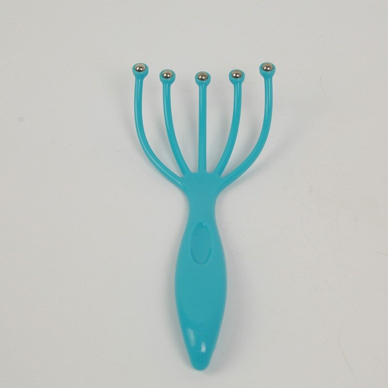 Scalp head massager head relaxing massager SPA scalp neck pressure relief massage release release headache steel ball massager