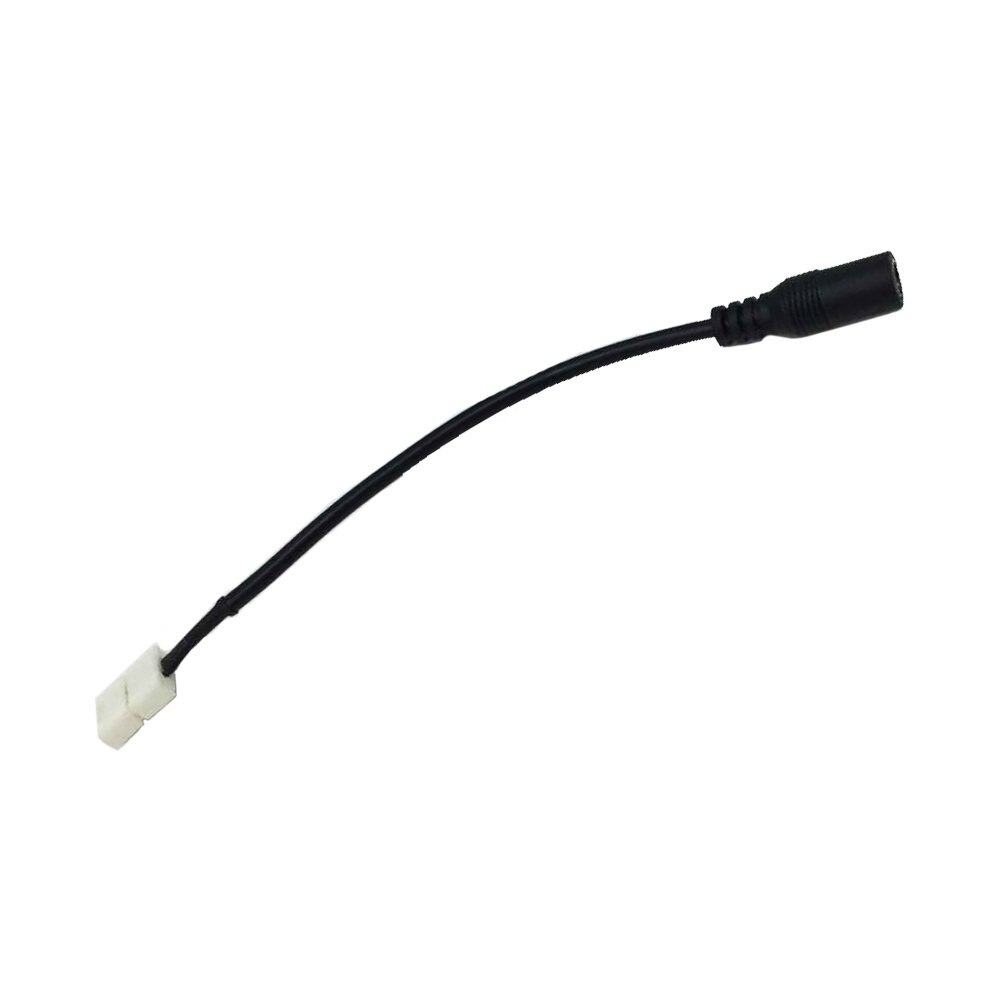 10pcs/Pack Strip to DC Female Plug Solderless Snap Down 2Pin Conductor LED Strip Connector for Quick Splitter Connection of 8mm